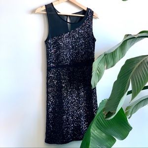 TOBI Mesh & Sequin Illusion LBD